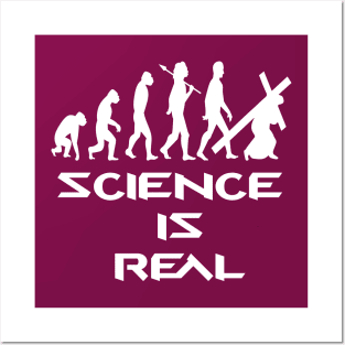 Science is real Posters and Art